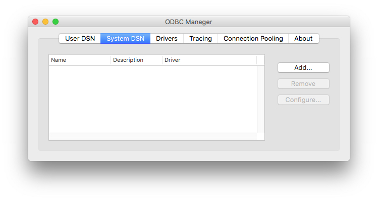 System Dsn Microsoft Access Driver For Mac